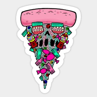 BUBBLE GUM PIZZA Poison Pizza Sticker